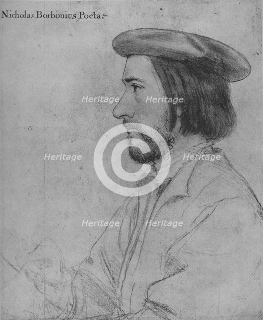'Nicholas Bourbon the Elder', 1535 (1945). Artist: Hans Holbein the Younger.