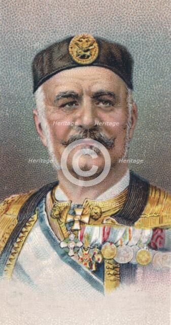 Nicholas I (1841-1921), King of Montenegro, 1917. Artist: Unknown
