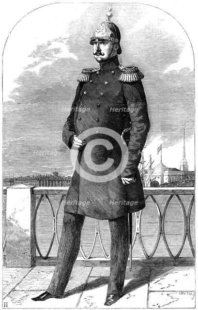 Nicholas I, Emperor of Russia, 19th century.Artist: Smyth