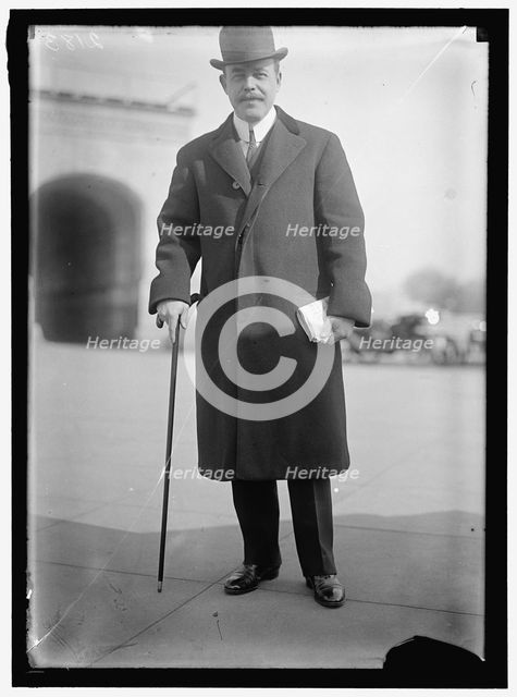 Nicholas Longworth, between 1913 and 1917. Creator: Harris & Ewing.