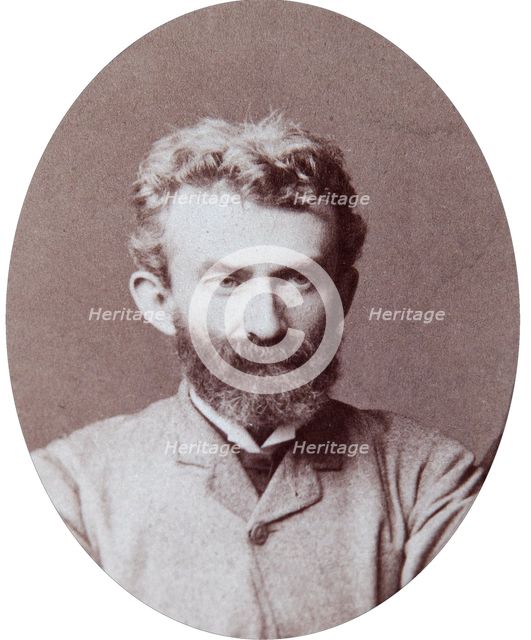 Nicholas Miklouho-Maclay, Russian ethnologist, anthropologist and biologist, 1886. Artist: Unknown
