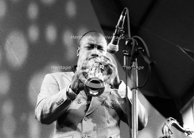 Nicholas Payton, Brecon Jazz Festival, Powys, Wales, August 2001. Artist: Brian O'Connor.