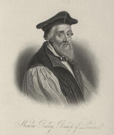 Nicholas Ridley, Bishop of London, c1540-c1555, (1834-1837). Creator: Samuel Freeman