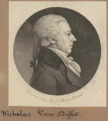 Nicholas Van Dyke, 1802. Creator: Charles Balthazar Julien Févret de Saint-Mémin