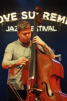 Nick Blacka, Love Supreme Jazz Festival, Glynde Place, East Sussex, 2015. Artist: Brian O'Connor