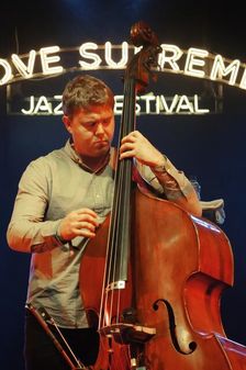 Nick Blacka, Love Supreme Jazz Festival, Glynde Place, East Sussex, 2015. Artist: Brian O'Connor
