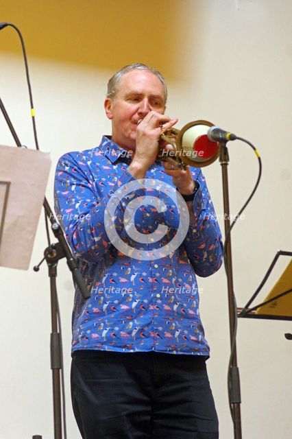 Nick Smart, Indo Jazz Fusion Revisited, Loughton Methodist Church, Loughton, Essex, 2024. Creator: Brian O'Connor.