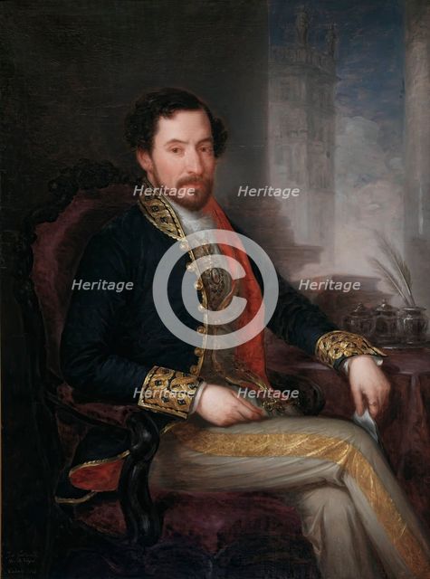 Nicomedes Pastor Díaz, 1848. Creator: Jose Gutierrez de la Vega.