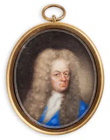 Nicodemus Tessin the younger, 1667-1717. Creator: Elias Brenner
