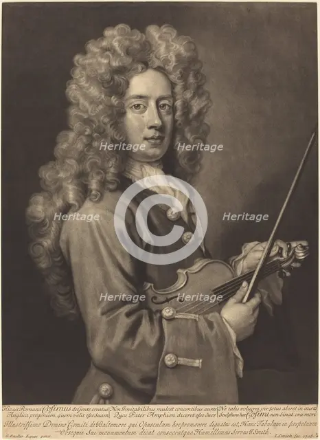 Nicola Cosimo, 1706. Creator: John Smith.
