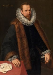 Nicolaas de Hellincx, Councillor of the King, 1592. Creator: Frans Pourbus the Younger