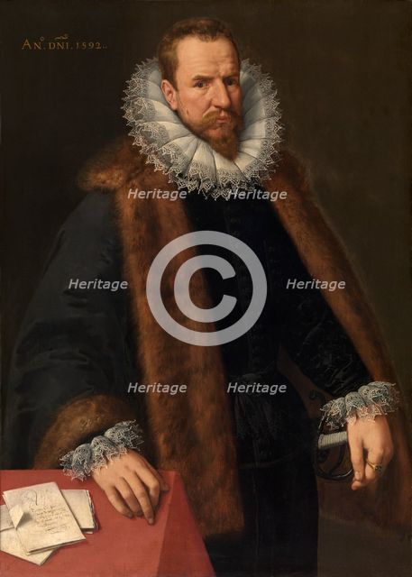 Nicolaas de Hellincx, Councillor of the King, 1592. Creator: Frans Pourbus the Younger.