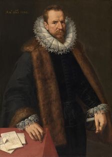 Nicolaas de Hellincx, Councillor of the King, 1592. Creator: Frans Pourbus the Younger