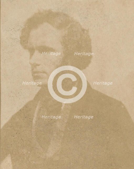 Nicolaas Henneman in Profile, May 2, 1843. Creator: William Henry Fox Talbot.