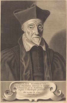 Nicolas Ysambert, in or after 1642. Creator: Michel Lasne