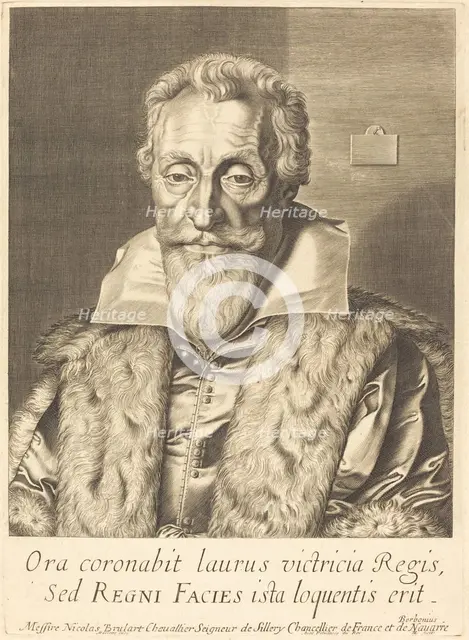 Nicolas Brulart. Creator: Michel Lasne.