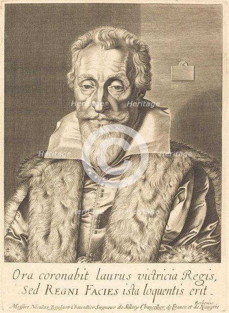 Nicolas Brulart. Creator: Michel Lasne.