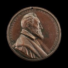 Nicolas Brulart de Sillery, 1544-1624, Chancellor of France 1607 [obverse], 1613. Creator: Abraham Dupre