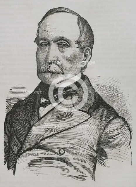 Nicolas Changarnier (1793-1877), French general and politician, 1870.  Creator: Unknown.