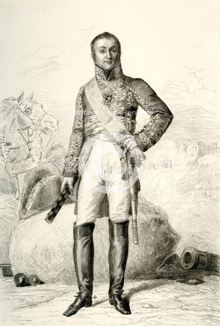 Nicolas Charles Oudinot, 1804, (1839). Creator: Francois Pigeot.