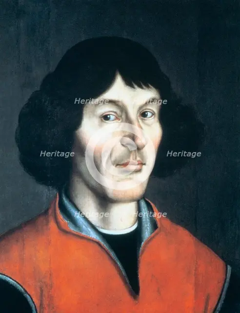Nicolas Copernicus, Polish astronomer, 16th century. Artist: Anon