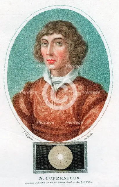 Nicolas Copernicus, Polish astronomer, 1802. Artist: Unknown