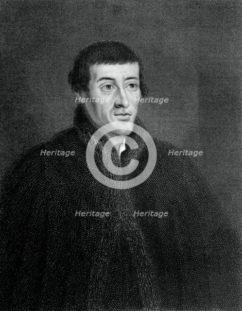 Nicolas Copernicus, Polish astronomer and mathematician, (1833).Artist: E Scriven