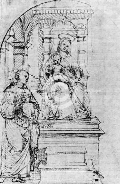 'Nicolas De Tolentino', 1913.Artist: Raphael