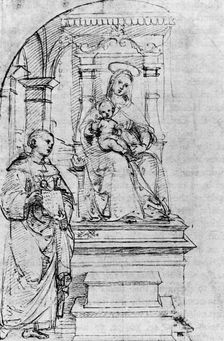 Nicolas De Tolentino 1913.Artist: Raphael