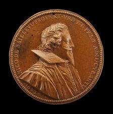 Nicolas de Bailleul, 1587-1652, Mayor of Paris 1622-1628 [obverse], 1623. Creator: Unknown