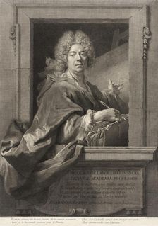 Nicolas de Largillierre, 1715. Creator: François Chereau the Elder