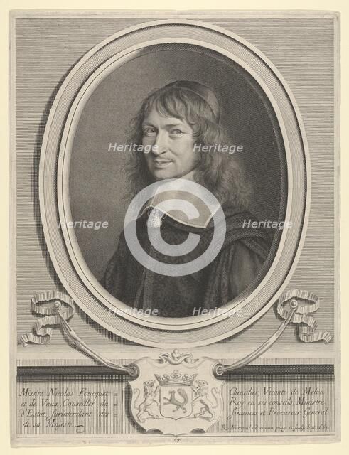 Nicolas Fouquet, 1661. Creator: Robert Nanteuil.