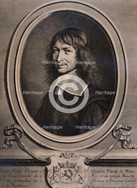 Nicolas Fouquet, Finance Minister to Louis XIV of France, 17th century (1894). Artist: Robert Nanteuil.