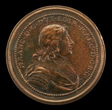 Nicolas François, 1612-1670, Duc de Lorraine 1634-1661 [obverse], 1703/1738. Creator: Ferdinand de Saint-Urbain