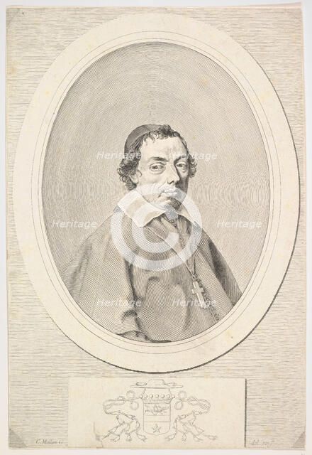 Nicolas Grillié, Bishop of Uzès.n.d. Creator: Claude Mellan.