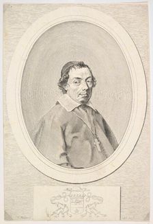 Nicolas Grillié, Bishop of Uzès.n.d. Creator: Claude Mellan