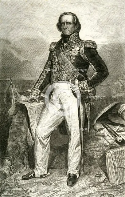 Nicolas Jean de Dieu Soult, 1804, (1839). Creator: Johannes de Mare.