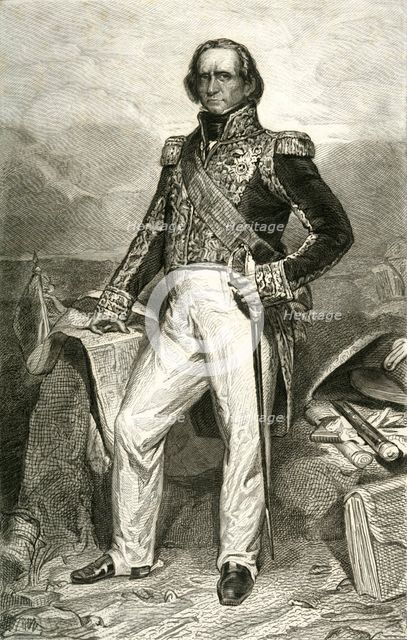 Nicolas Jean de Dieu Soult, 1804, (1839). Creator: Johannes de Mare.