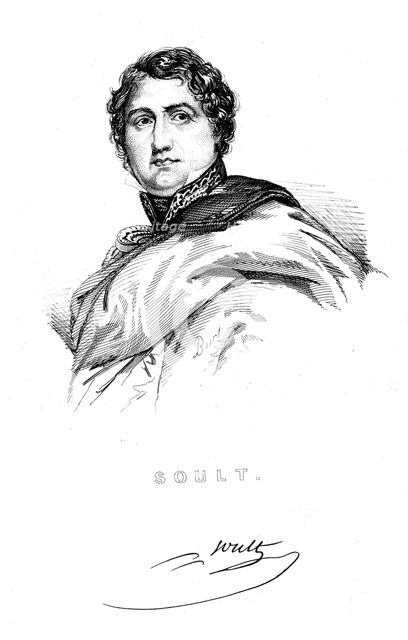 Nicolas Jean de Dieu Soult, French soldier and statesman. Artist: Unknown