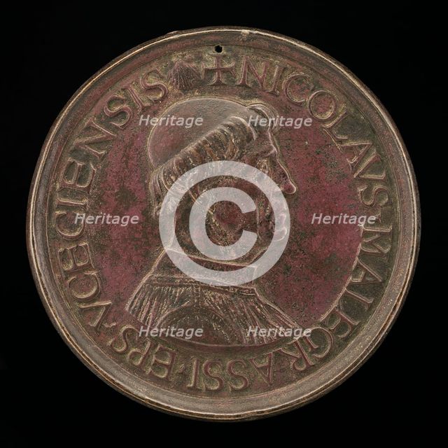 Nicolas Maugras, Bishop of Uzes 1483-1503 [obverse], c. 1503. Creator: Giovanni Candida.