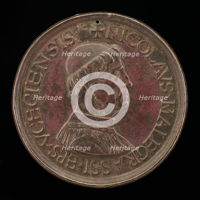 Nicolas Maugras, Bishop of Uzes 1483-1503 [obverse], c. 1503. Creator: Giovanni Candida.