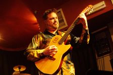 Nicolas Meier, Oxley-Meier Guitar Project, Verdict Jazz Club, Brighton, East Sussex, May 2023. Creator: Brian O'Connor