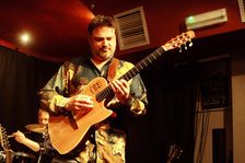 Nicolas Meier, Oxley-Meier Guitar Project, Verdict Jazz Club, Brighton, East Sussex, May 2023. Creator: Brian O'Connor