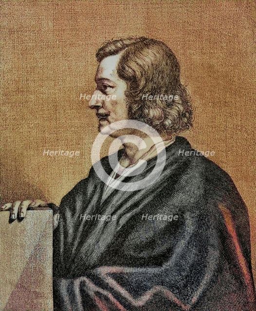 Nicolas Poussin, (1594-1665), French painter, c19th century. Creator: Unknown.
