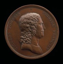 Nicolas Poussin, 1594-1665, Painter [obverse], 1796-1797. Creator: Rambert Dumarest