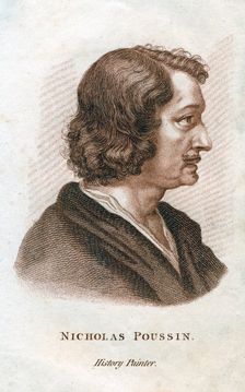 Nicolas Poussin French classical painter, c19th century