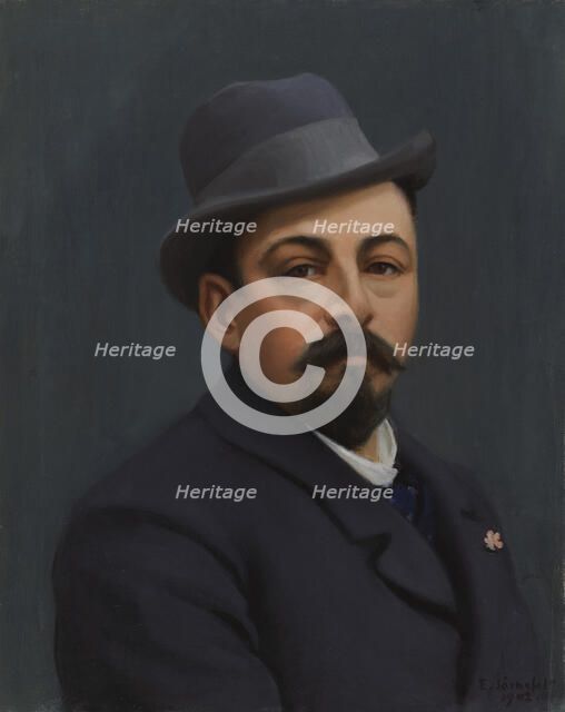 Nicolas Sinebrychoff. Creator: Eero Jarnefelt.