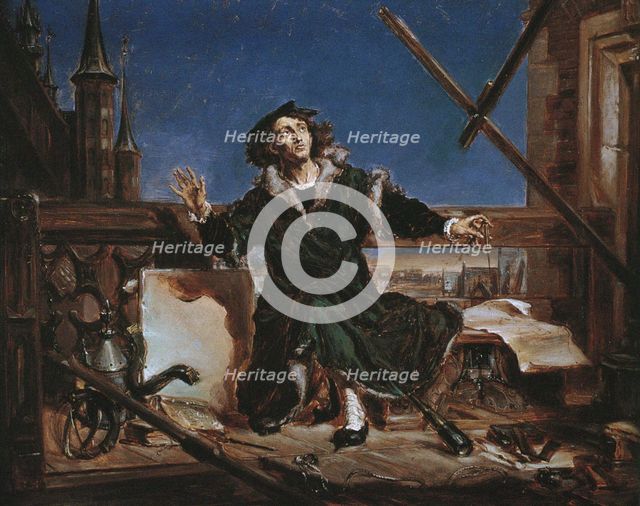Nicolaus Copernicus, 1874. Creator: Matejko, Jan Alojzy (1838-1893).