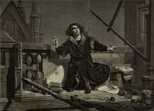 Nicolaus Copernicus (After Jan Matejko), 1874. Creator: Cynk, Florian Stanislaw (1838-1912)