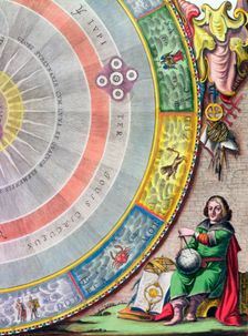 Nicolaus Copernicus, Polish astronomer, (1660-1661). Creator: Andreas Cellarius